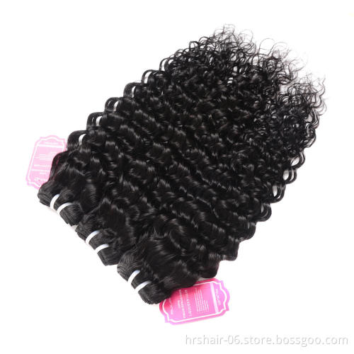 water wave Wholesale price Virgin Human Hair Bundle Vendor Cuticle Aligned Hair Free Sample 8A Siliky Brazilian Hair Bundle